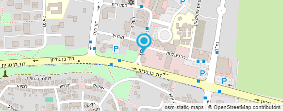 מפת הגעה אל אקספרסו בר רוז'ה