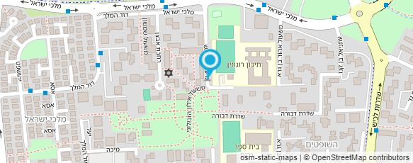 מפת הגעה אל גן כרמל