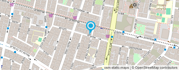 מפת הגעה אל קפה זריצקי