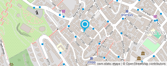 מפת הגעה אל ימי בר - פיתוח קול