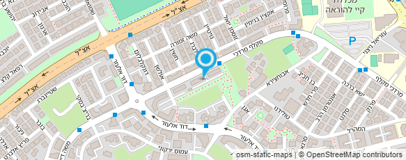 מפת הגעה אל ד"ר רובינשטיין איליה מפת הגעה אל ד"ר רובינשטיין איליה