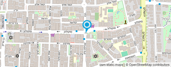 מפת הגעה אל נעם ישראלי