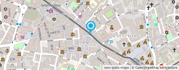 מפת הגעה אל עו"ד ננר יהושע