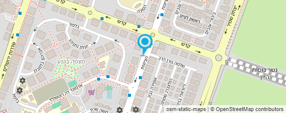 מפת הגעה אל בצלאל אומנות בעץ