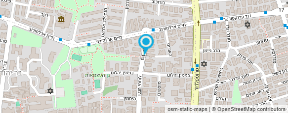 מפת הגעה אל בינת חיים