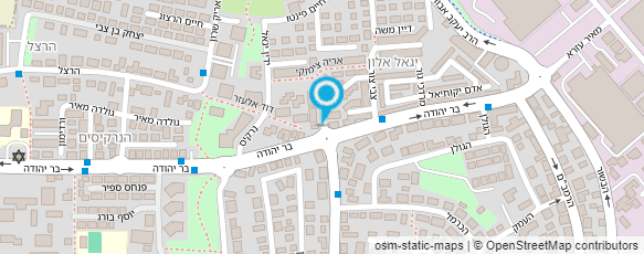 מפת הגעה אל מכולת הכיכר - ברדה