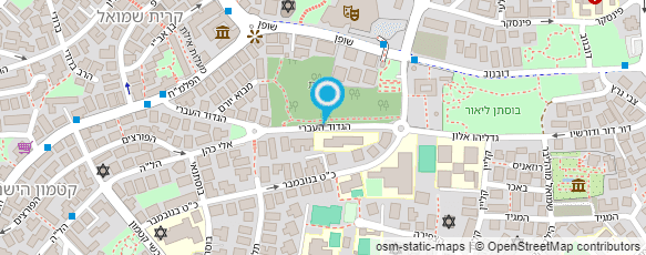 מפת הגעה אל המעבדה של רונית