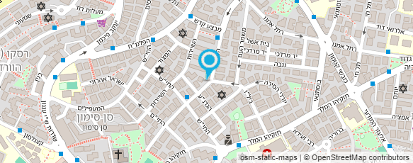 מפת הגעה אל עו"ד שרשבסקי אלי