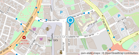 מפת הגעה אל פופליקר משרד עו"ד