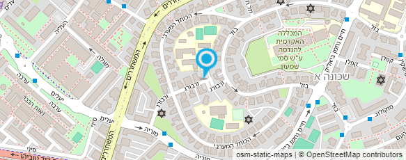 מפת הגעה אל תלמוד תורה מצדיקי הרבים