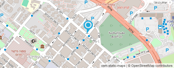 מפת הגעה אל עו"ד אבו עייש סאמי