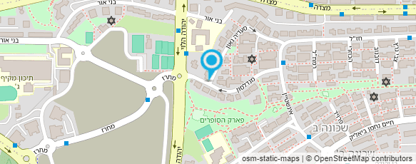 מפת הגעה אל גן סגול