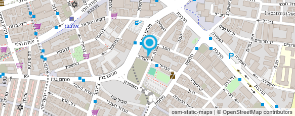 מפת הגעה אל קרן גמלאות של חברי דן בע"מ