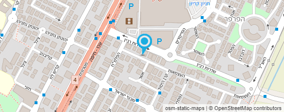 מפת הגעה אל גן חלב ודבש