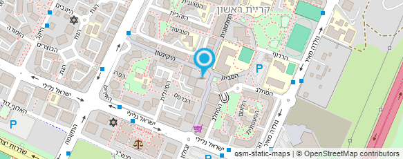 מפת הגעה אל הקיוסק של אורן