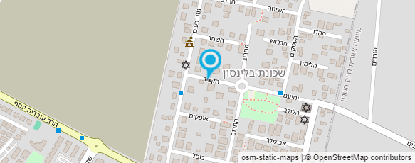 מפת הגעה אל מזנון אדם