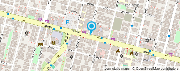 מפת הגעה אל סנק בר אילן