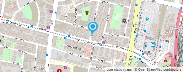 מפת הגעה אל ד"ר קונפלד רוני