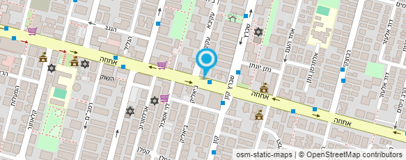 מפת הגעה אל ד"ר רוזנבלום שובל יהודית