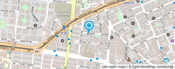 מפת הגעה אל נלי.ק.דיסיין - אדריכלים