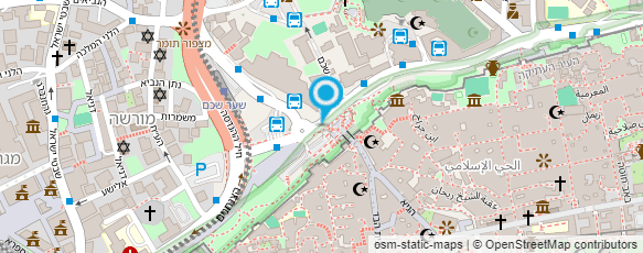 מפת הגעה אל מזנון רוקפלר