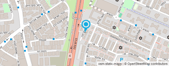 מפת הגעה אל פרח בגני