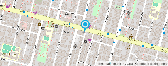 מפת הגעה אל סטודיו סאג STUDIO SAG