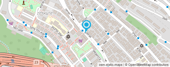 מפת הגעה אל עו"ד אגוזי רן