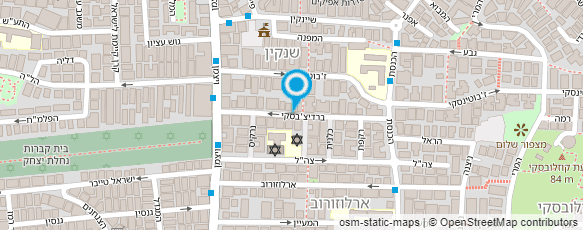 מפת הגעה אל מיכל ליפשיץ