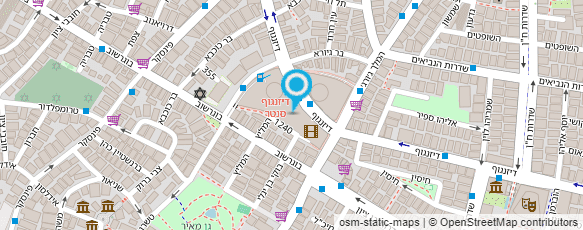 מפת הגעה אל קפה קפה