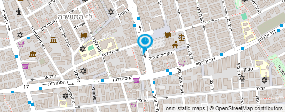 מפת הגעה אל מרכז הממתקים