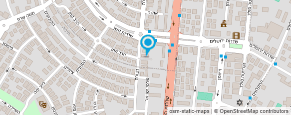 מפת הגעה אל ב. עידן הקפה בע"מ