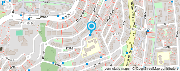 מפת הגעה אל אנוש העמותה הישראלית לבריאות הנפש