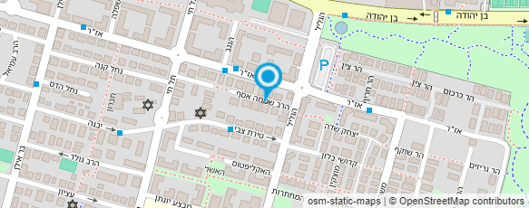 מפת הגעה אל ב.ג פרויקטים