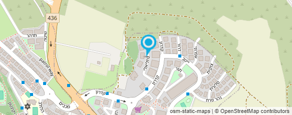 מפת הגעה אל קן הבניה 2009