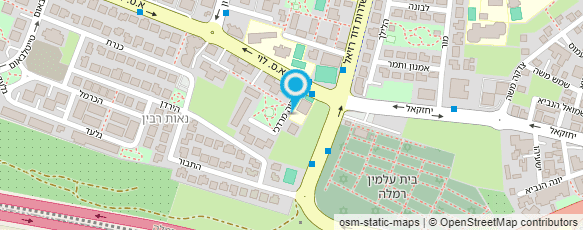 מפת הגעה אל אנוש העמותה הישראלית לבריאות הנפש