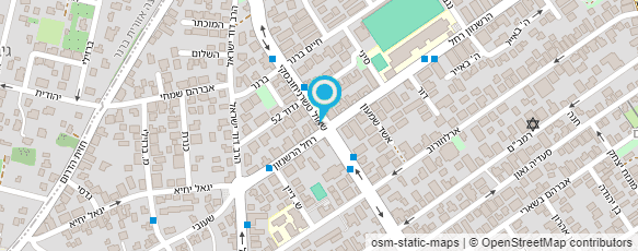 מפת הגעה אל אנוש העמותה הישראלית לבריאות הנפש