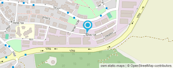 מפת הגעה אל נגרית חבושה