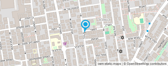 מפת הגעה אל אנוש העמותה הישראלית לבריאות הנפש