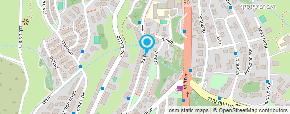 מפת הגעה אל אנוש העמותה הישראלית לבריאות הנפש