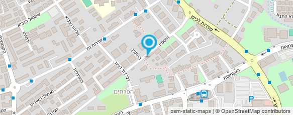 מפת הגעה אל אנוש העמותה הישראלית לבריאות הנפש