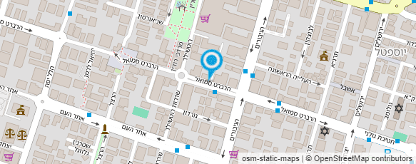 מפת הגעה אל עו"ד ליאת שטיינברג -חרלמפ