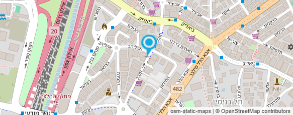 מפת הגעה אל יחזקאל אורנה