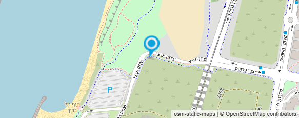 מפת הגעה אל מסעדת כחול