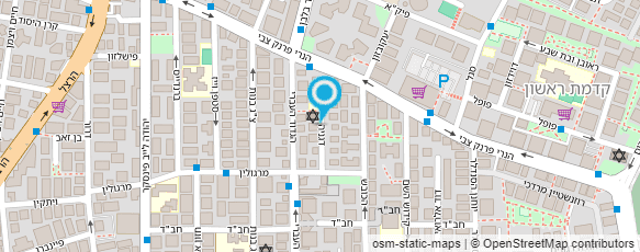 מפת הגעה אל קינן שמעון סוכנות לביטוח