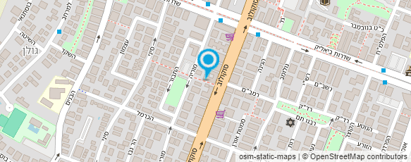 מפת הגעה אל "מקום לגדול" - ביה"ס הפתוח