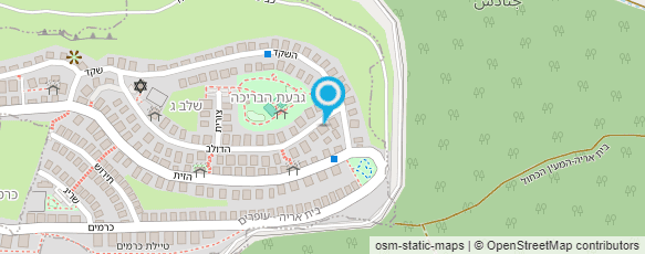 מפת הגעה אל דודי עיני