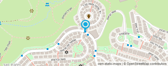 מפת הגעה אל מ. מעין קייטרינג