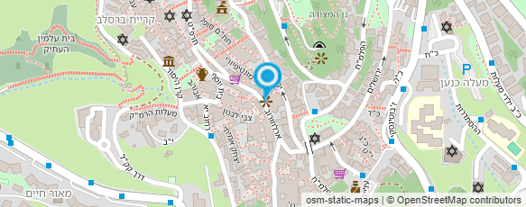 מפת הגעה אל קפה מקסמיליאן