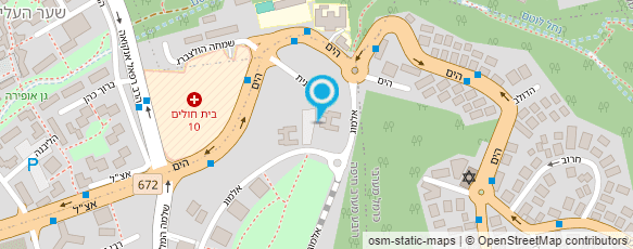 מפת הגעה אל חגיגה בגן